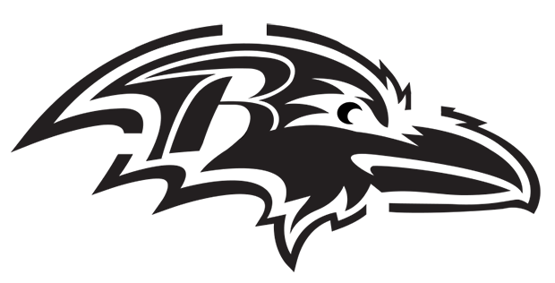 Baltimore Ravens Logo Stencil