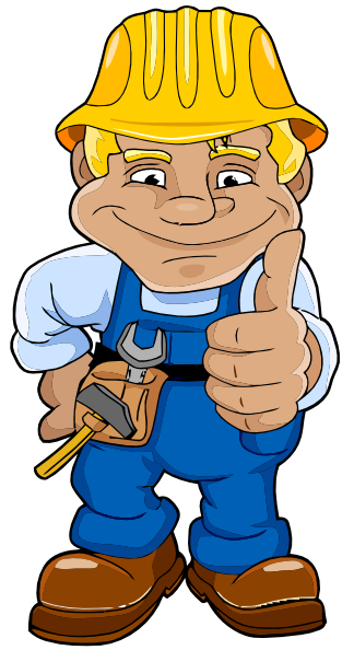 Pix For > Kid Construction Worker Clipart