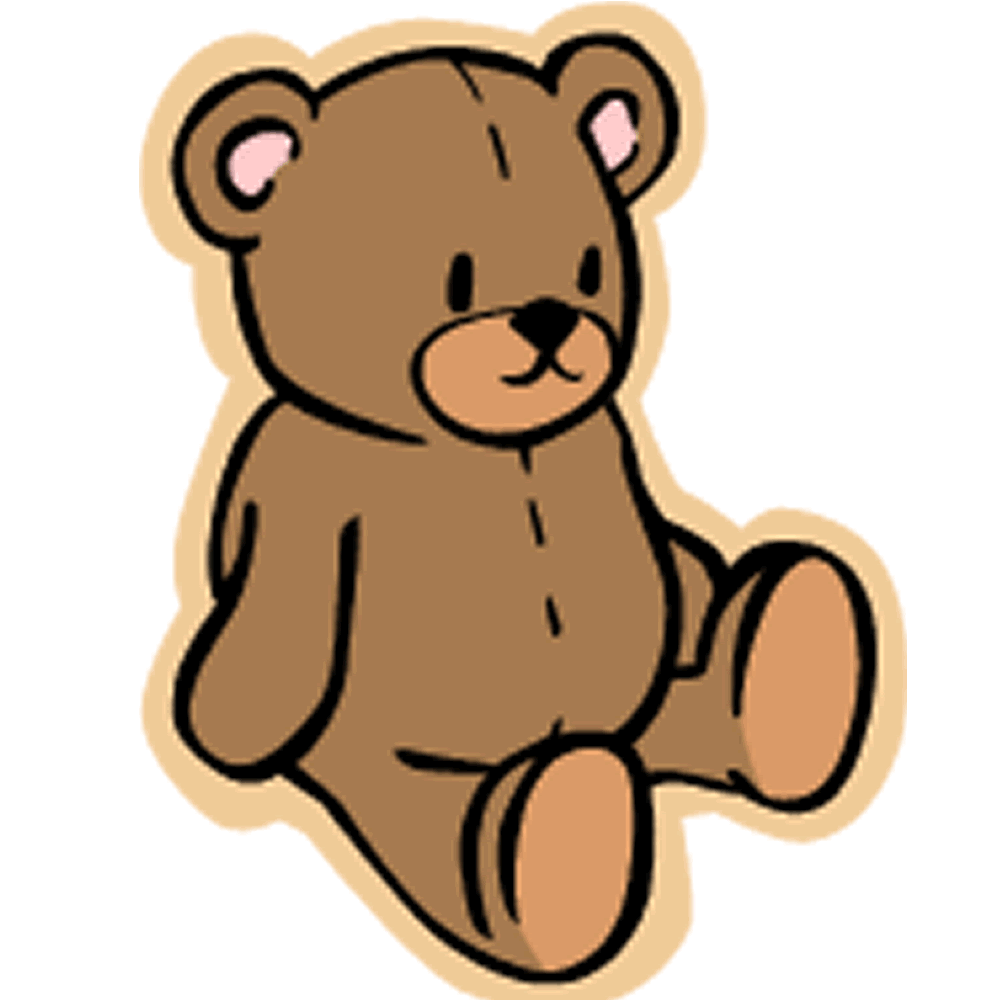 Cute Cartoon Teddy Bear - Cliparts.co