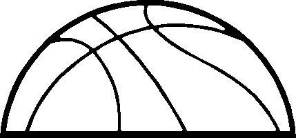 Basketball clipart designs and graphics from Dakota Lettering