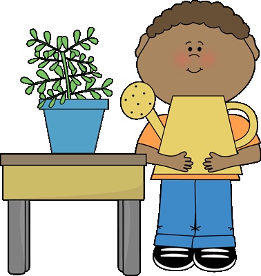 Boy Boy Classroom Plant Helper | Clip Art-Classroom Jobs | Pinterest