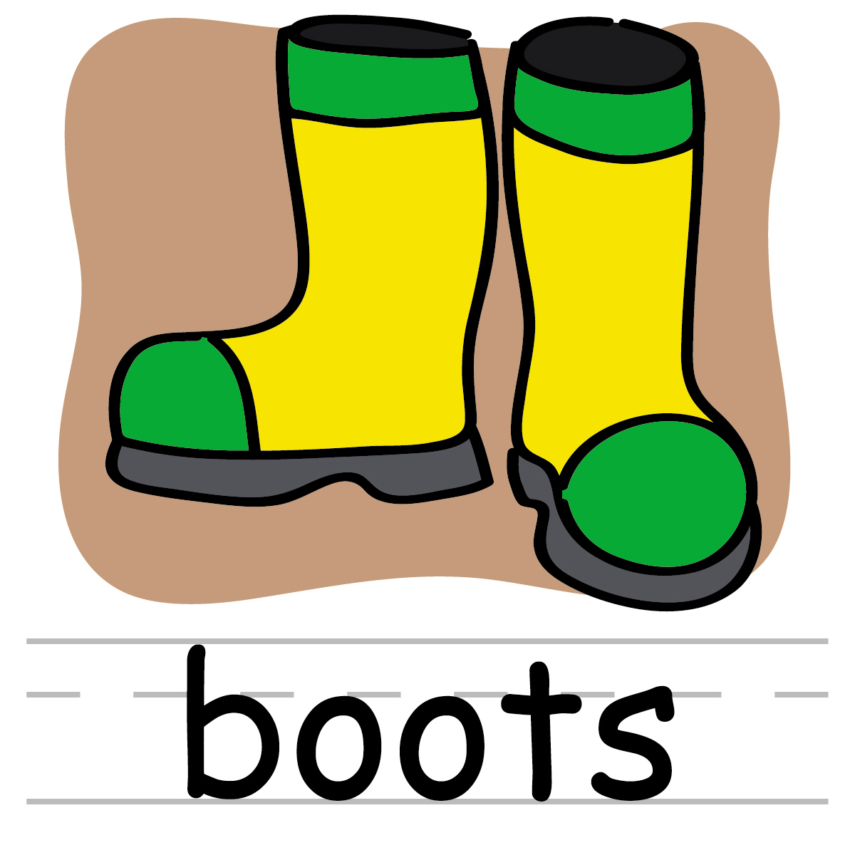 Trends For > Work Boots Clipart