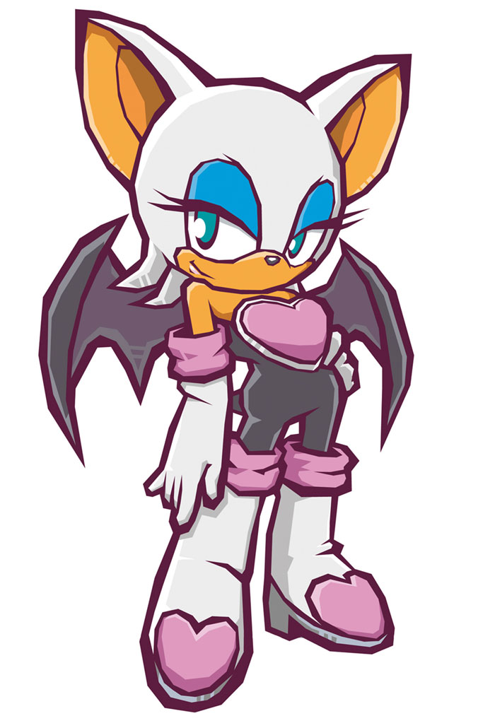Rouge the Bat - Characters & Art - Sonic Battle