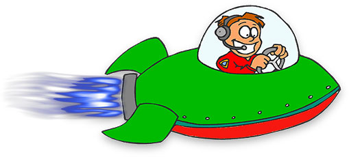 Free Spacecraft Gifs - Spaceship Clipart - Animations