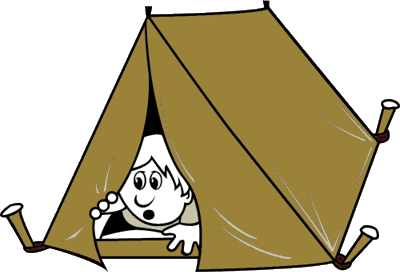 Campfire Tent Clip Art - ClipArt Best