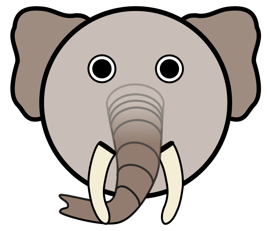 Elephant Clipart, vector clip art online, royalty free design ...