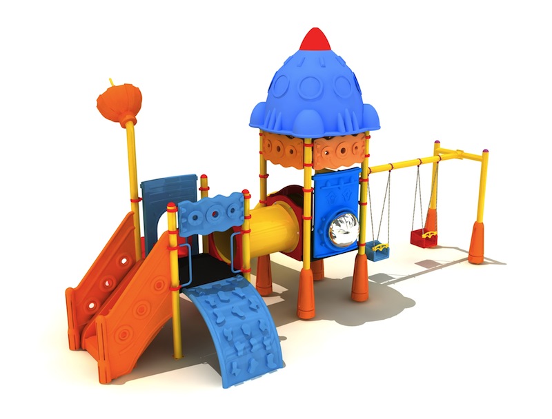 MDS 431 Metal space shuttle play equipment for children