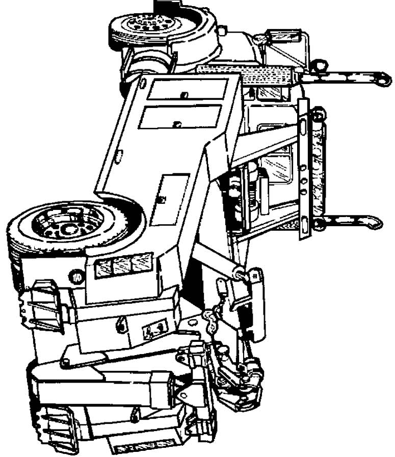 flat bed tow trucks Colouring Pages
