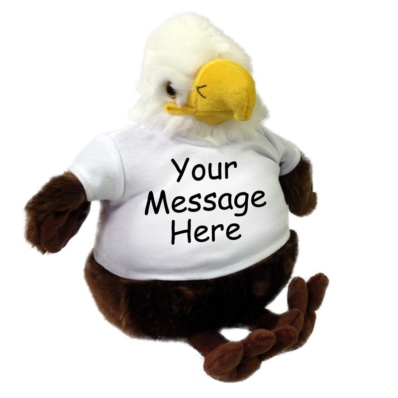 Personalized Stuffed Animal Eagle | Custom Plush Gift