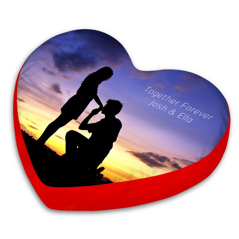 Customized Photo "Heart of Love" Heart-shaped Cushions from Bags ...