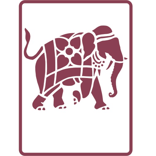 180mm x 250mm Standard Stencil - Indian Elephant [HS9055] - £3.84 ...
