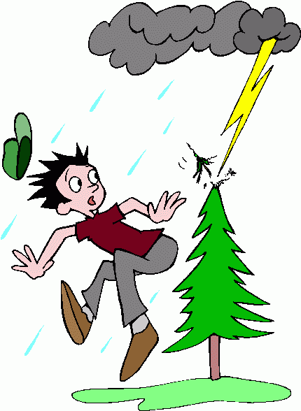 Lighting Strikes People | Clipart Panda - Free Clipart Images
