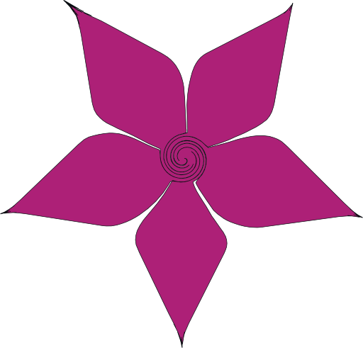 Purple Flower Clipart | i2Clipart - Royalty Free Public Domain Clipart
