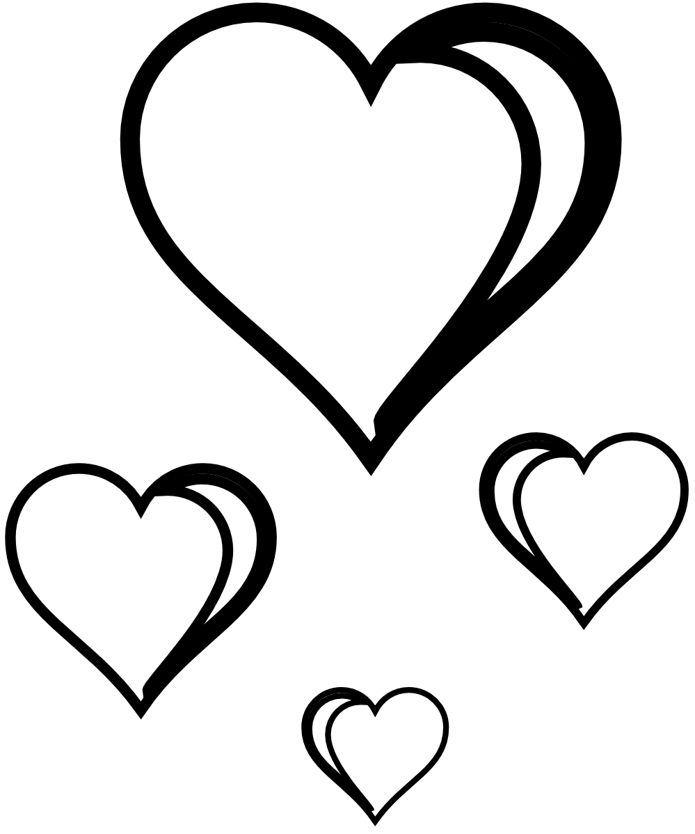 Free Heart Black Christian Clipart Images | School Clipart
