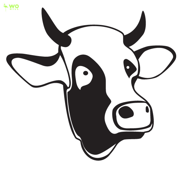 Cow Cartoon Face | lol-