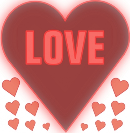 Love In A Heart clip art - Download free Other vectors