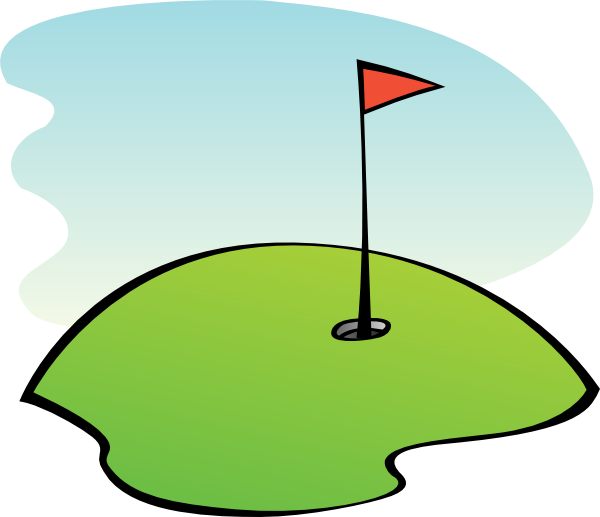 Golf Green clip art - vector clip art online, royalty free ...