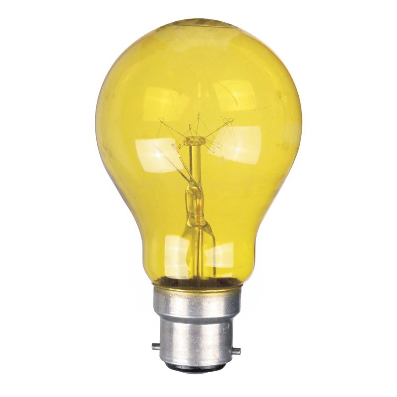 Pix For > Yellow Light Bulbs