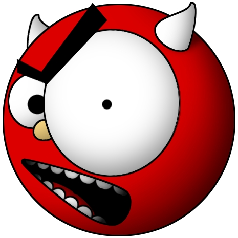 Angry Face Emoticon - ClipArt Best