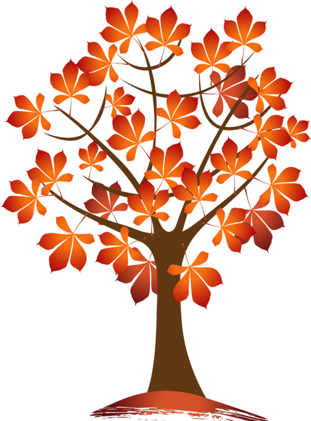clipart autumn tree - photo #35