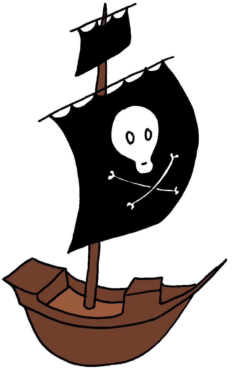 Cartoon Pirate Boat - ClipArt Best