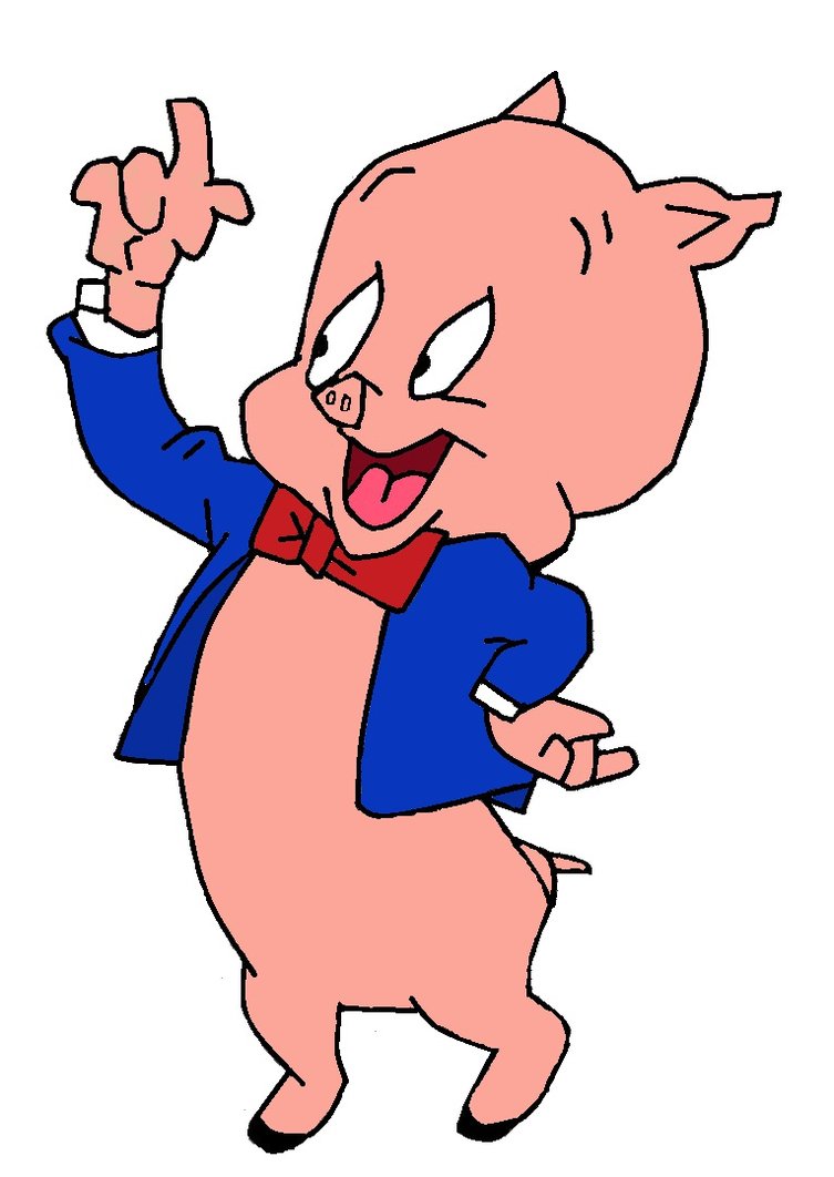 pig clip art character - photo #4