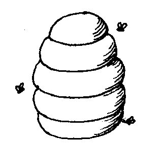 Beehive Clipart Black And White | Clipart Panda - Free Clipart Images