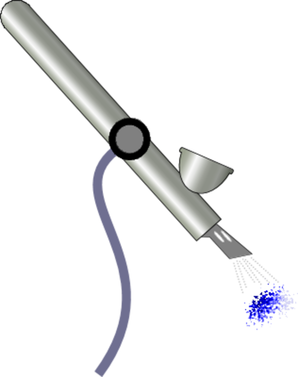 Airbrush Painting Tool Vector Clip Art Cliparts.co