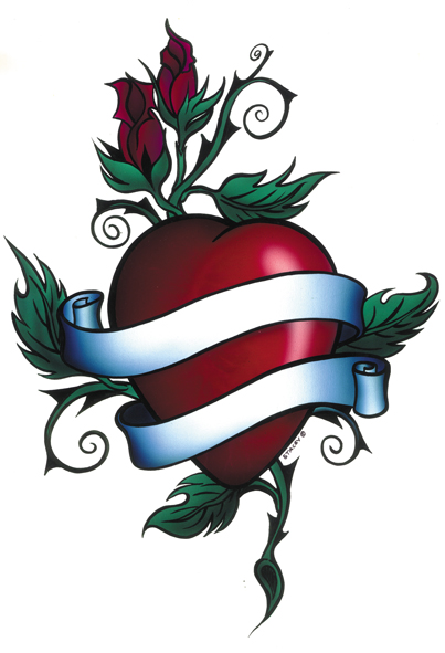 Images Of Hearts Tattoos - ClipArt Best