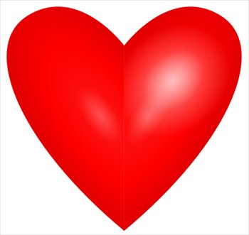 Free bright-red-heart Clipart - Free Clipart Graphics, Images and ...