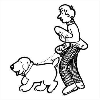 Free walking-dog Clipart - Free Clipart Graphics, Images and ...