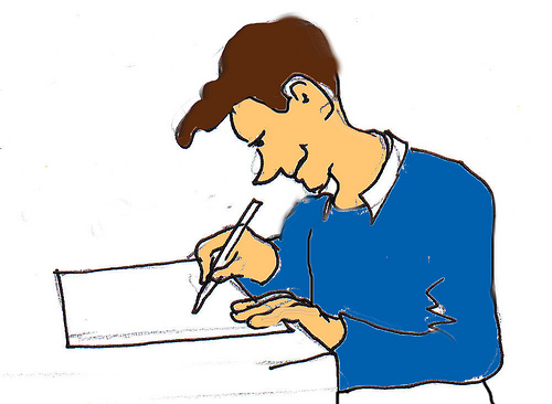 Pix For > Students Writing Clipart