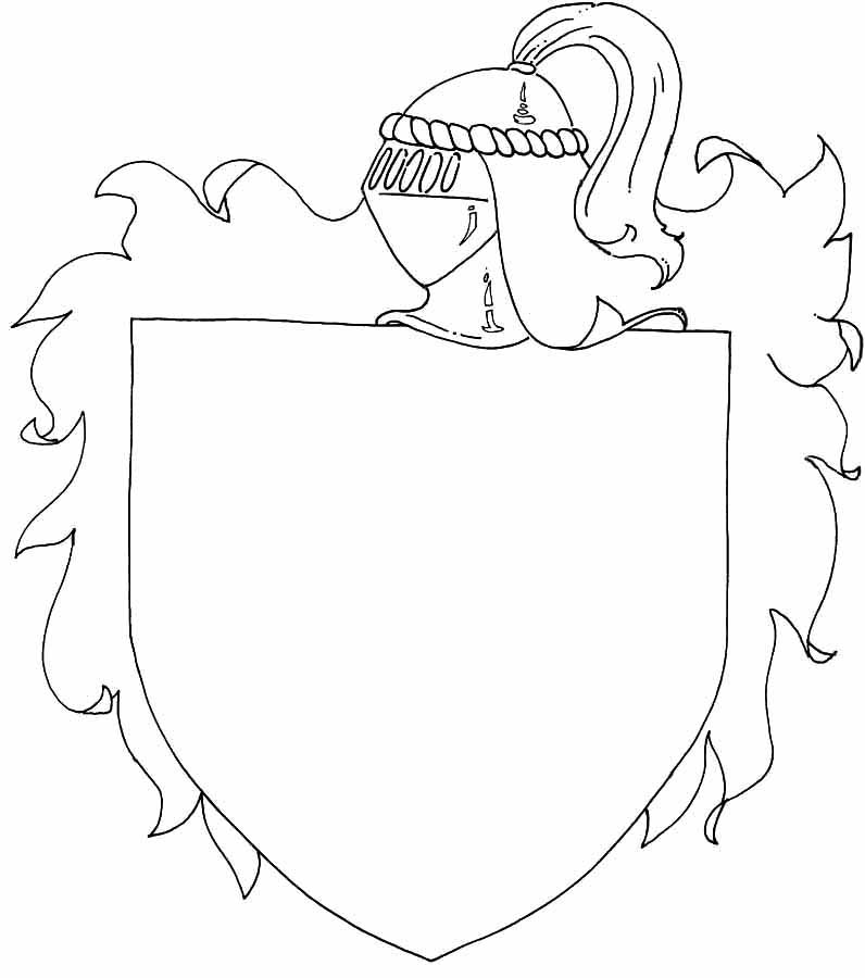 Knight Shield Tattoo