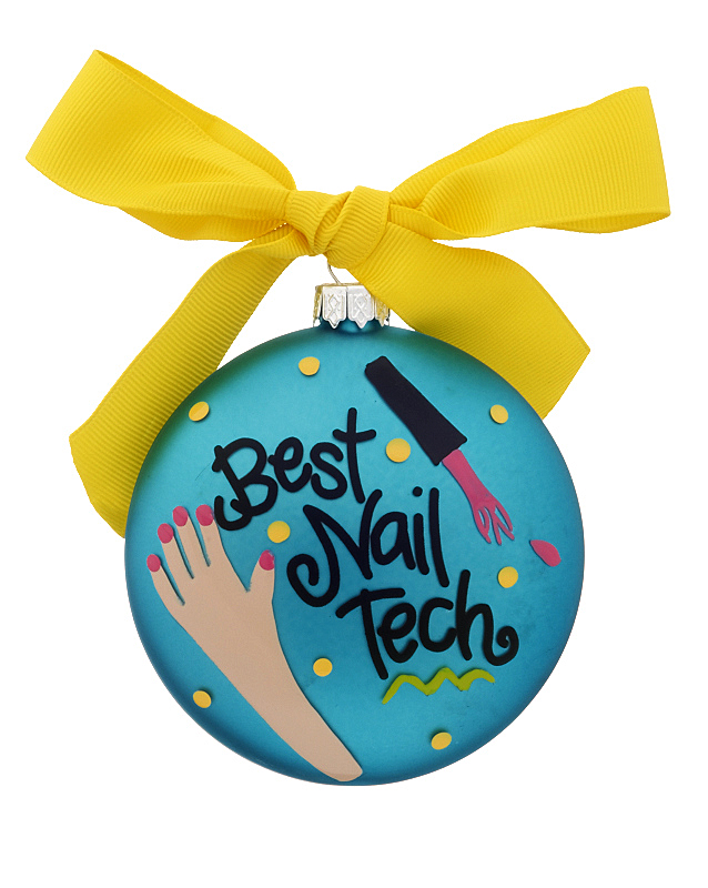 Buy Personalized Best Nail Tech Personalized Beautician Christmas