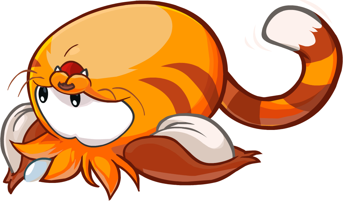 Image - Cat Puffle Rolling around.png - Club Penguin Wiki - The ...