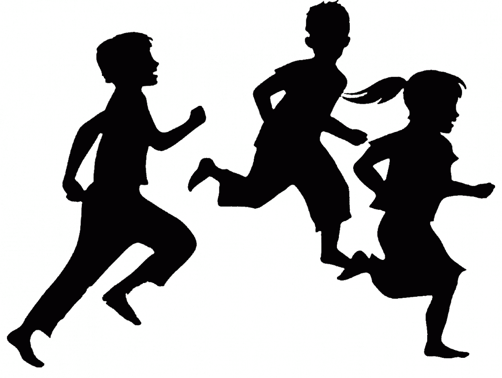 Image Of Girl Running - Cliparts.co
