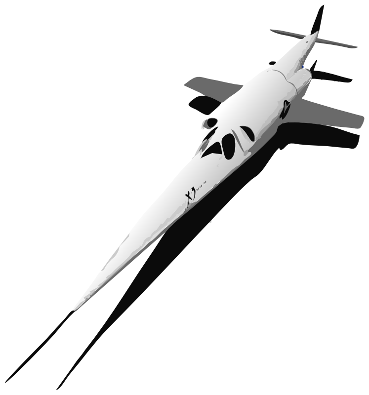 Clipart - NASA X3 Plane