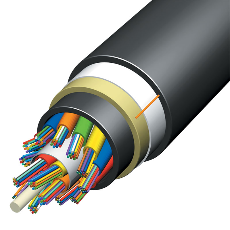 AFL-ADSS® (All-Dielectric Self-Supporting) fiber optic cable is a ...