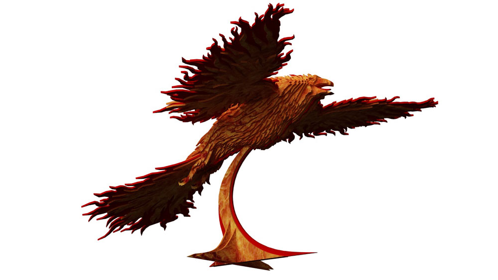 Magnificent Firebird (Phoenix) - Mythical | MakeCNC.com