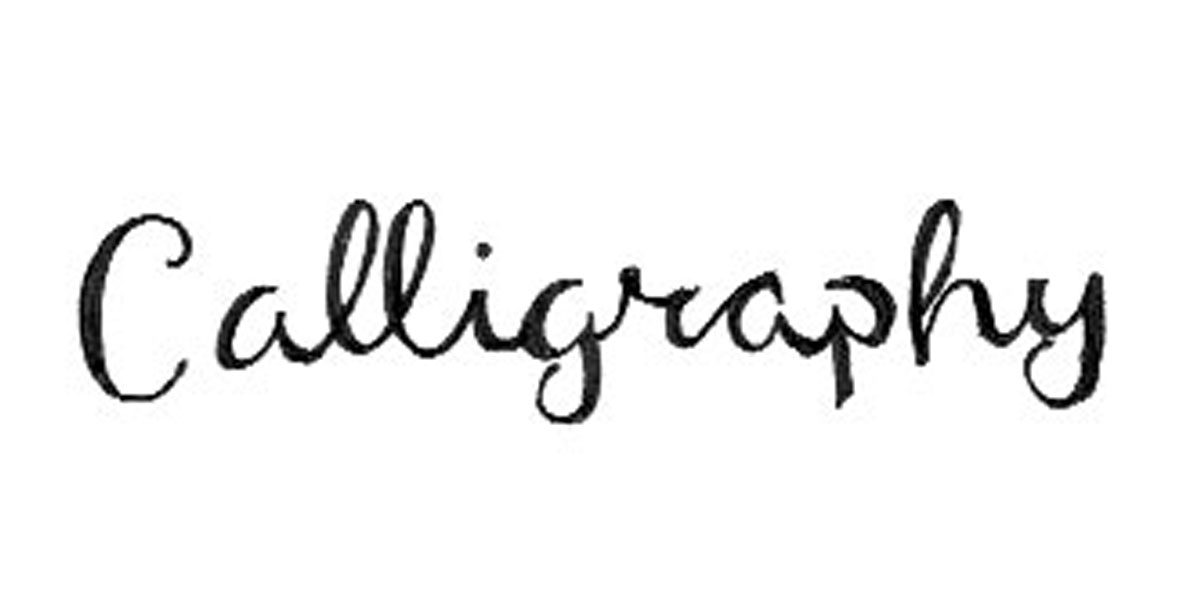 Fontaholic: Tuesday Tip: Learn How to Make Calligraphy