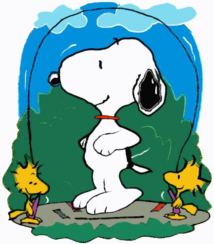 SNOOPY Jumping Rope | Tshirts | Pinterest