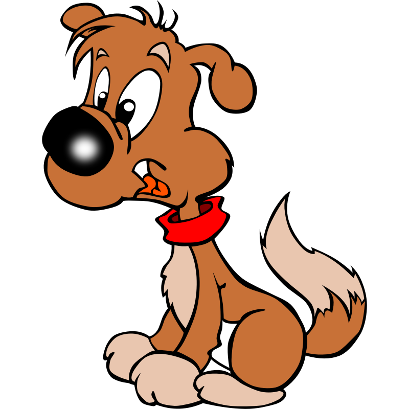 Clipart - Puppy Cartoon