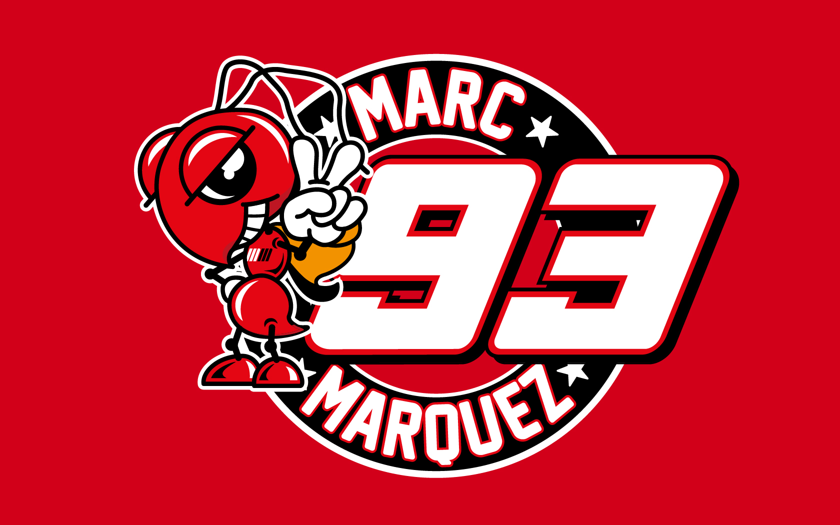 marcmarquez-93-logo-red-wallpaper - Marc Márquez 93 Fansite ...