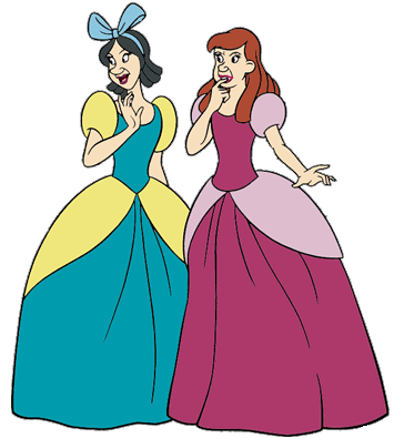 Anastasia & Drizella Clipart
