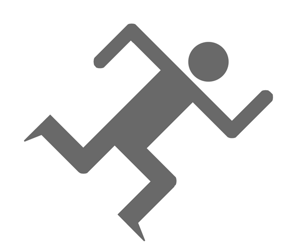 Running Man Stick Figure - ClipArt Best