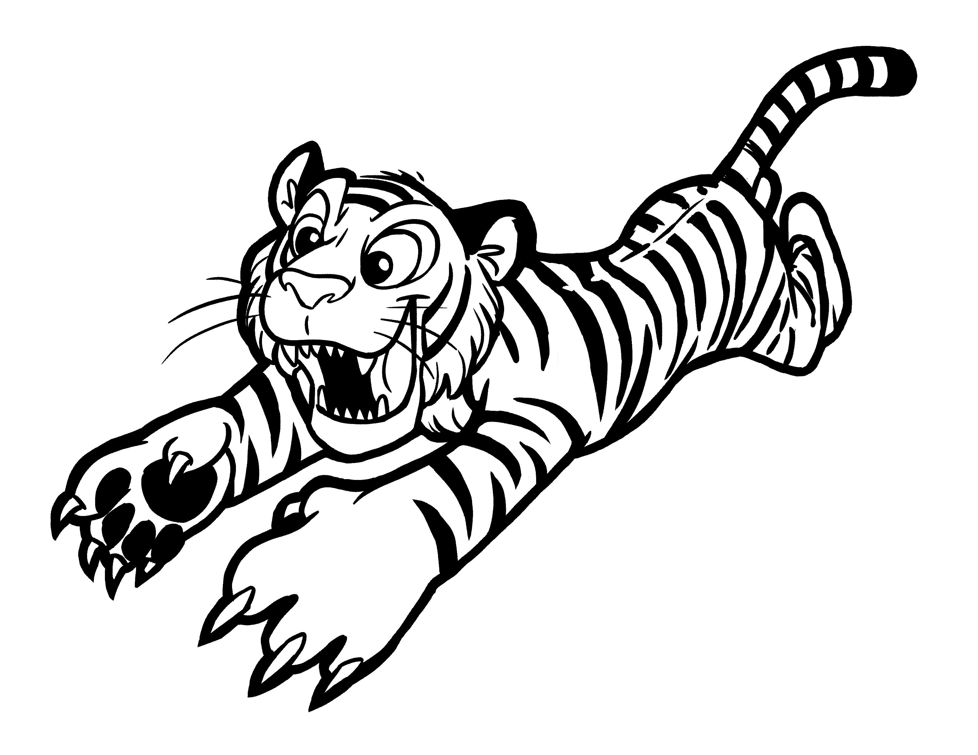 coloring pages tiger | www.walzem.net