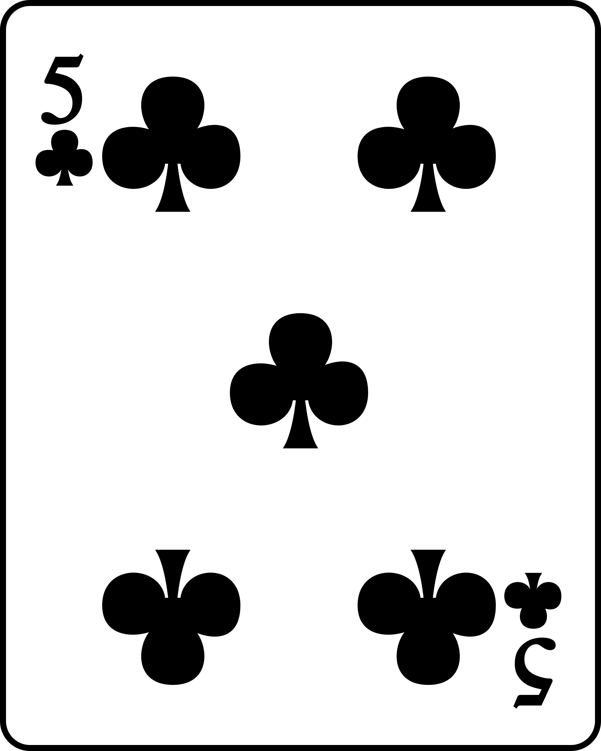 File:Playing card club 5.svg - Wikimedia Commons