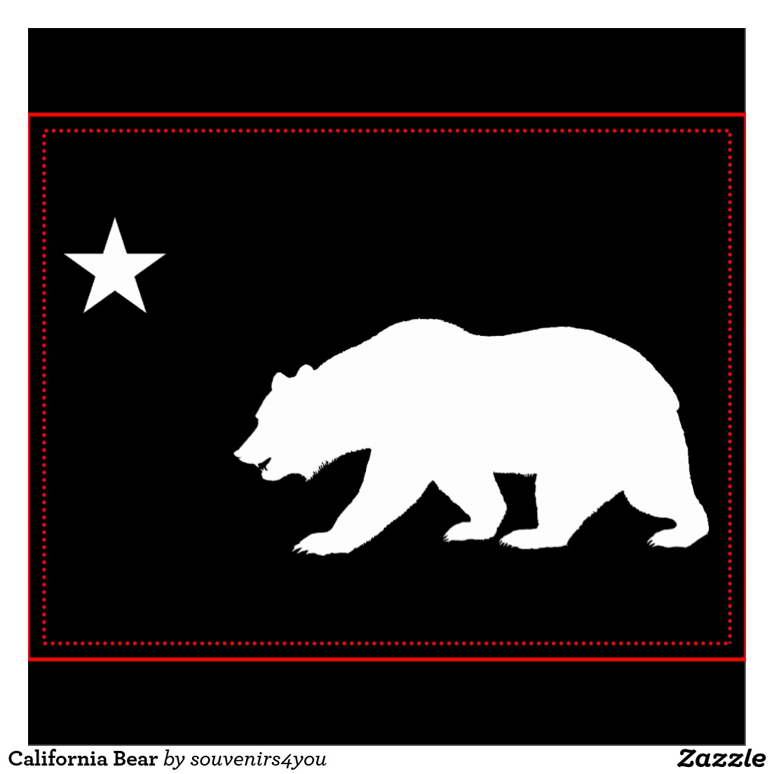California Bear Postcard | Zazzle