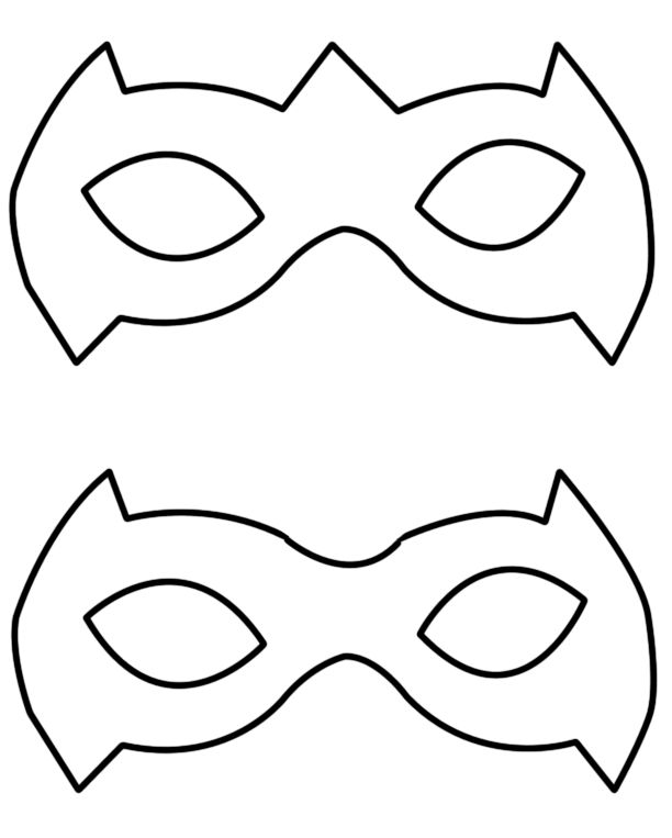 Robin Mask Template | Tutorial: A Simple Way To Make A Robin ...