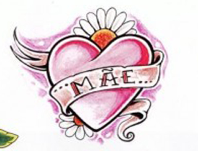 cool heart tattoos | Girl tattoos design
